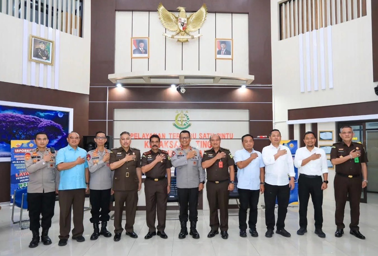 Kolaborasi Kuat Kapolda & Kajati Perkuat Penegakan Hukum di Maluku Utara