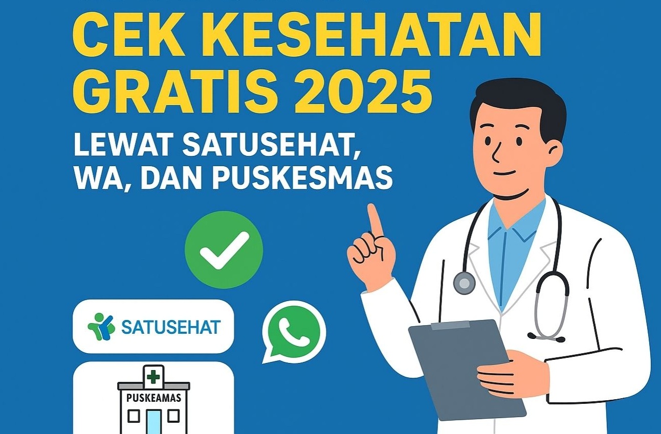 KEREN BU SHERLY! Maluku Utara Dominasi Cek Kesehatan Gratis Nasional