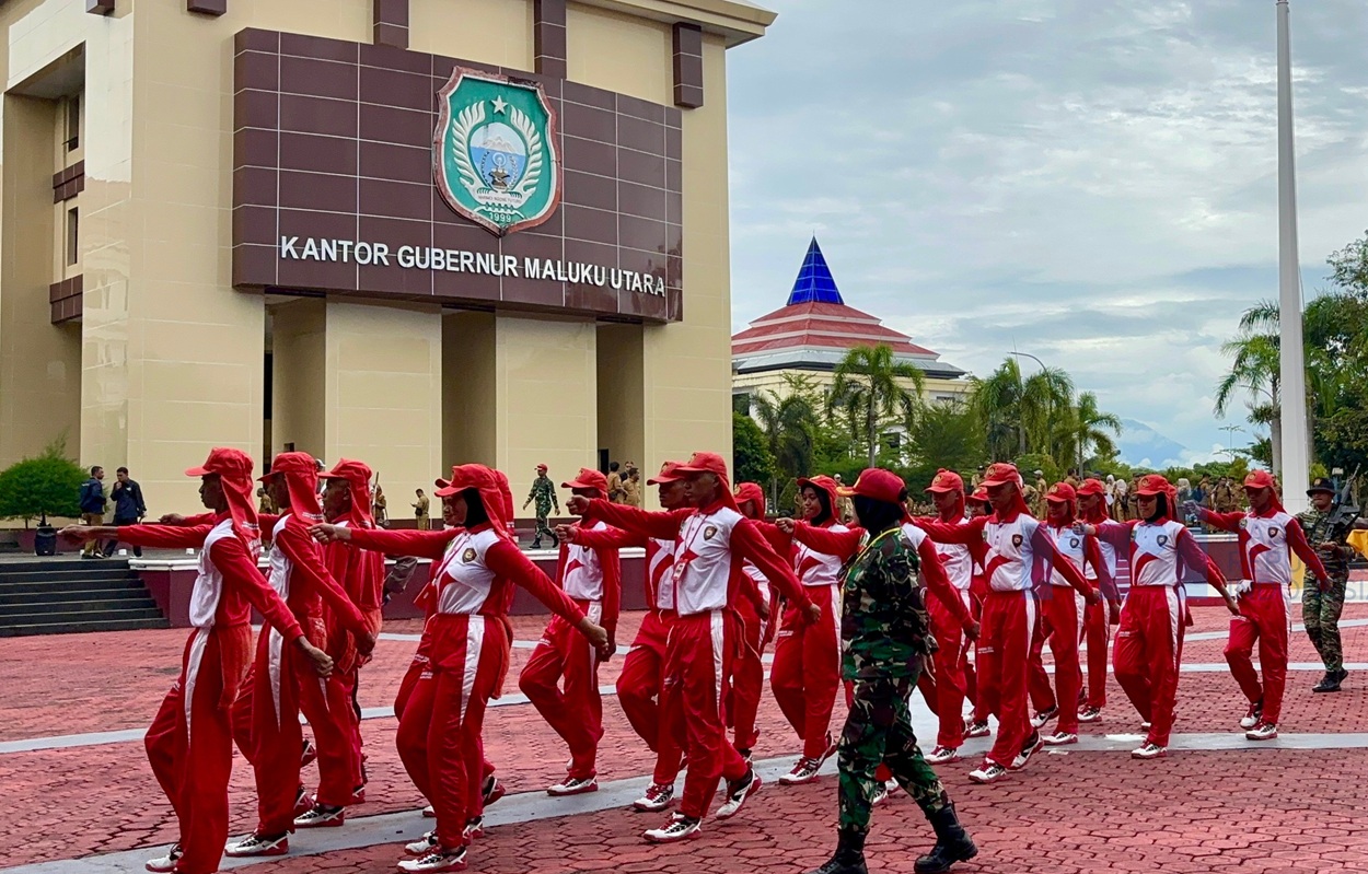Hitung Mundur 17 Agustus! Paskibraka Malut Sudah 90% Siap Kibarkan Sang Saka