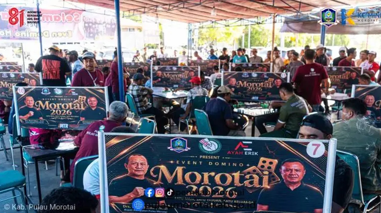 Olahraga Domino Perekat Persatuan dan Kondusivitas Daerah Malut