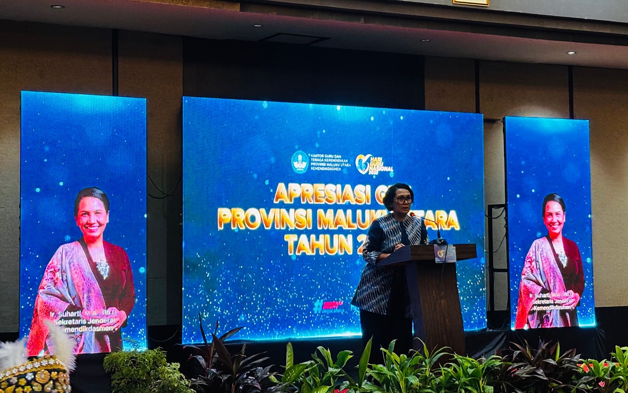 Dedikasi Tanpa Batas: Guru Maluku Utara Raih GTK Award 2025