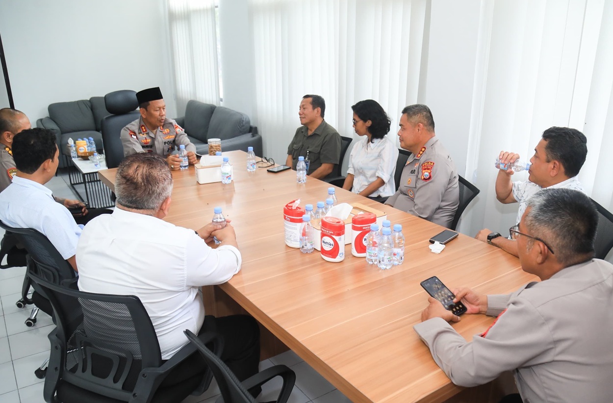 Kapolda Maluku Utara dan Bulog Bersinergi Perkuat Ketahanan Pangan Daerah