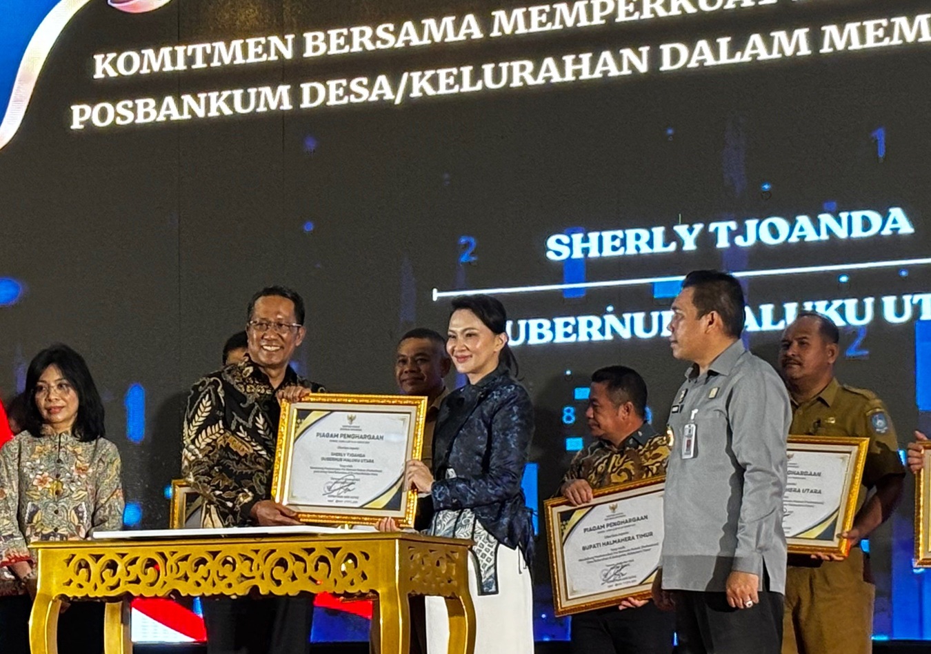 Gubernur Maluku Utara Jadi Duta Posbakum Pertama