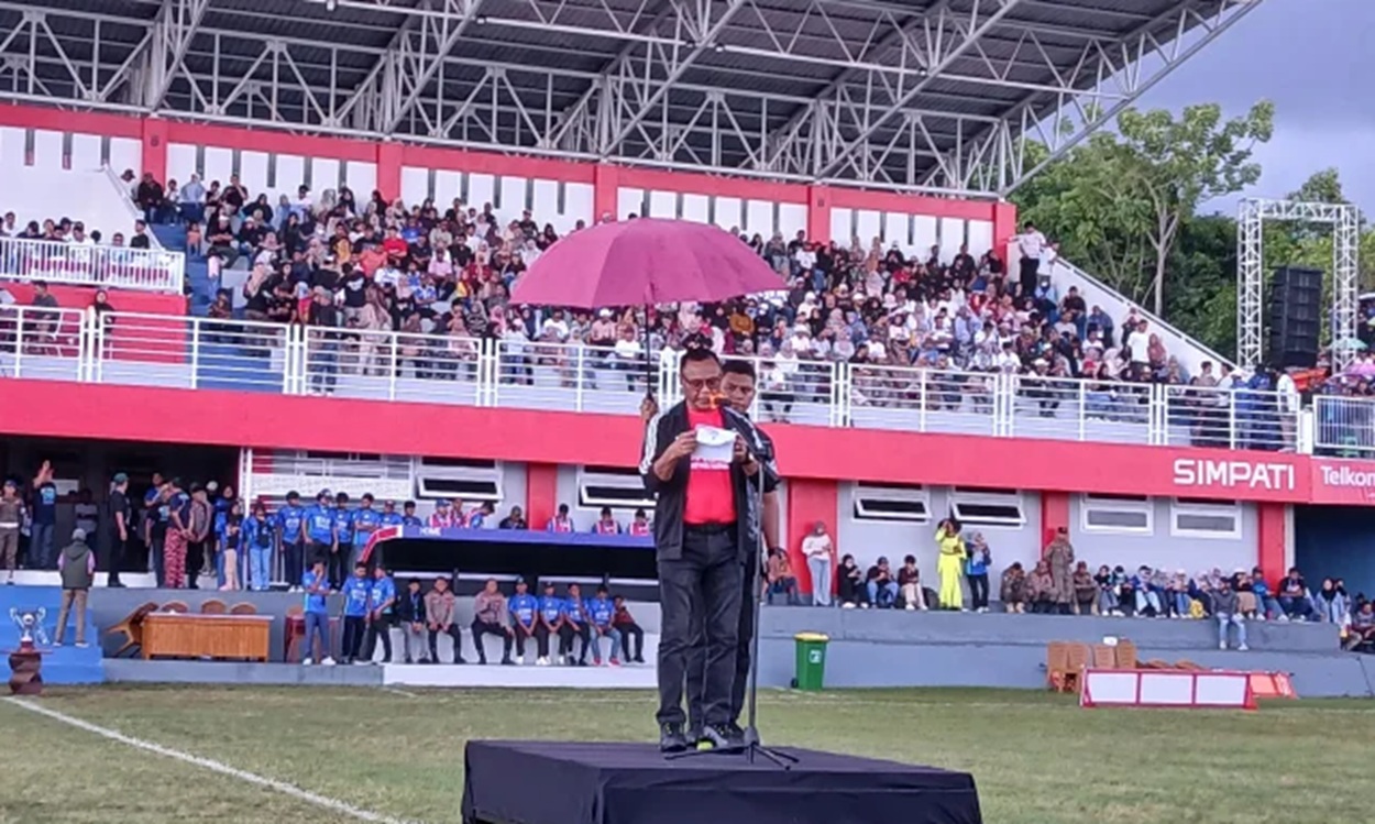 Wali Kota Muhammad Sinen Buka Gurabati Open Tournament 2026