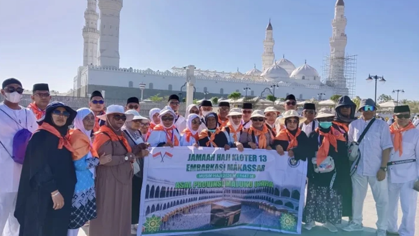 Berburu Pahala Umrah: 393 Jemaah Haji Maluku Utara Ziarahi Masjid Quba
