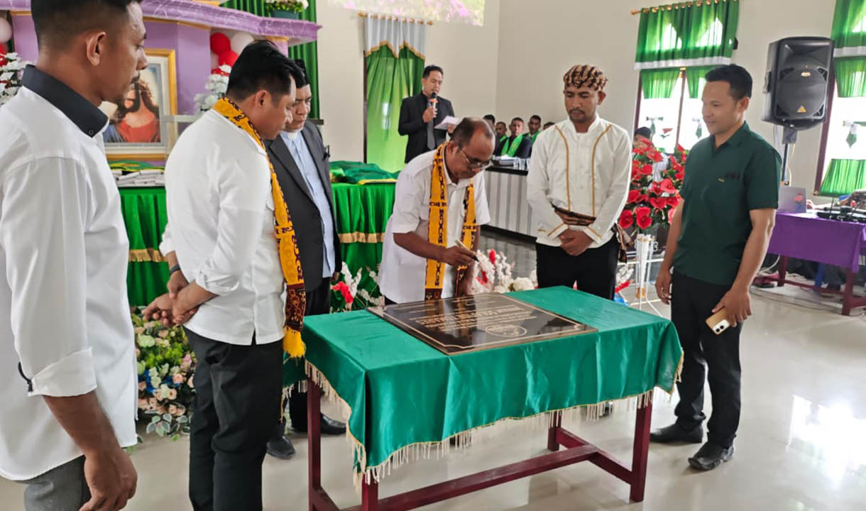 Gedung Gereja Solafida Tomares Diresmikan, Pemprov Maluku Utara Tegaskan Pentingnya Toleransi