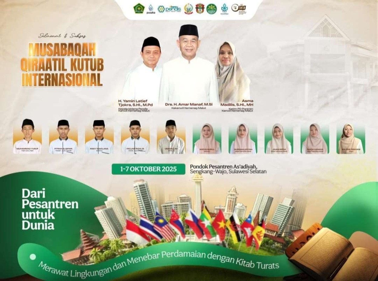Ajang Internasional Bergengsi! 10 Santri Maluku Utara Berlaga di MQKI