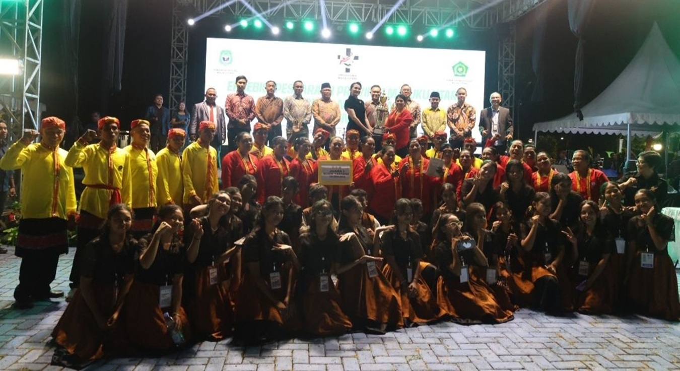 Halbar Juara dalam Pesparawi dan Festival Musik Yangere Maluku Utara 2025