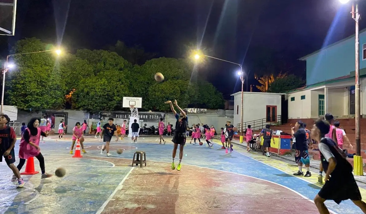 Tim Basket Kota Ternate Siap Menggila di Popda XII Malut 2026