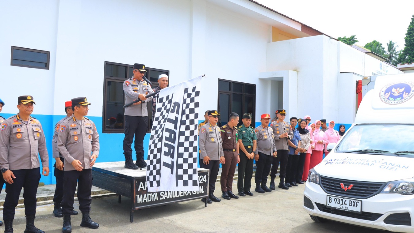 Perangi Kekurangan Gizi, SPPG Polri Polda Maluku Utara Dilaunching 