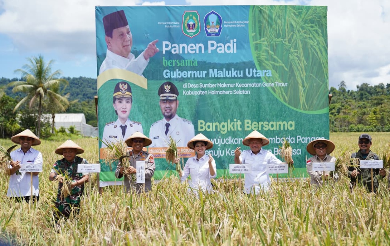 Sumber Makmur Panen Raya, Strategi Jitu Perkuat Ketahanan Pangan Maluku Utara