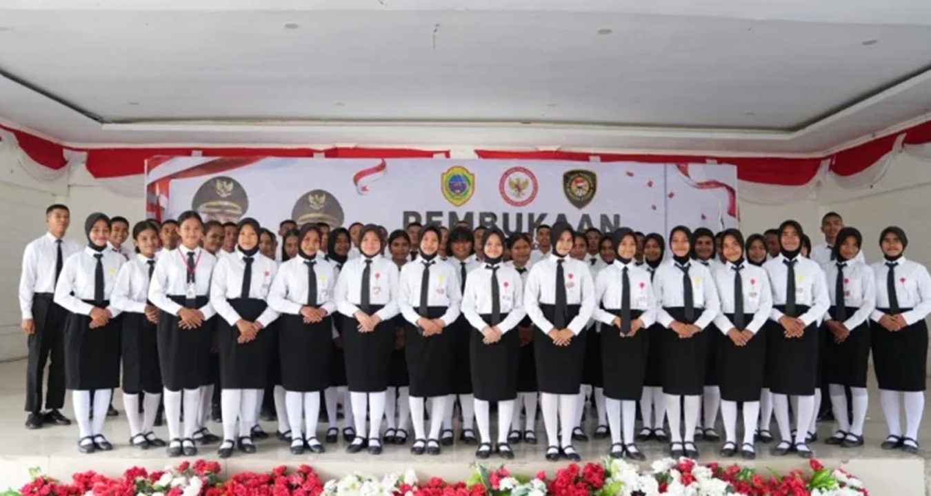 61 Siswa Terbaik Halmahera Tengah Ditempa Diklat Paskibraka 2026