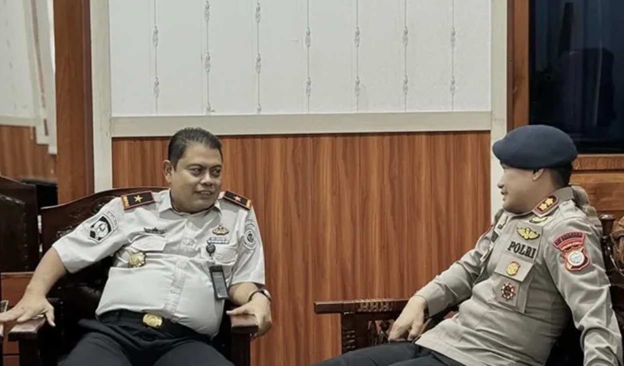 Pasukan Brimob Sambangi Kanwil Ditjenpas Malut, Ada Apa?