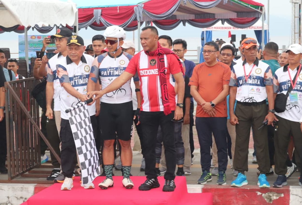Tour De Pattimura 2025: Balap Sepeda Seru Sambut HUT TNI ke-80, Dorong Wisata dan UMKM