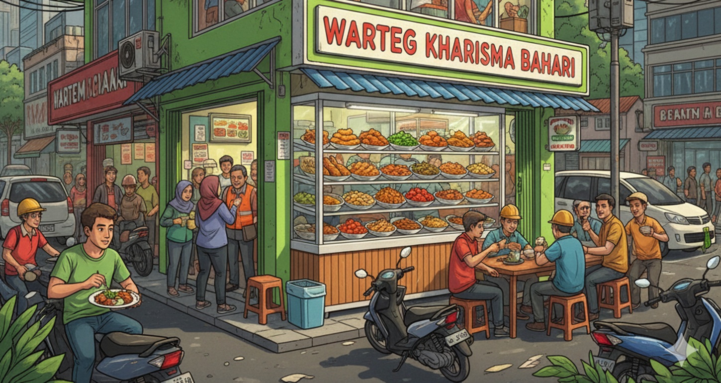 Rahasia Cuan Warteg, Mesin Uang Anti Krisis