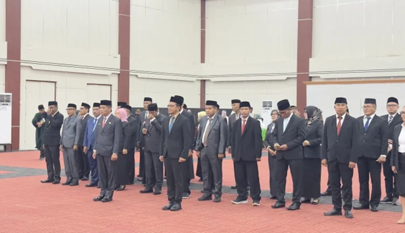 17 Pejabat Eselon III Pemprov Malut Resmi Dilantik, Cek Daftar Lengkapnya