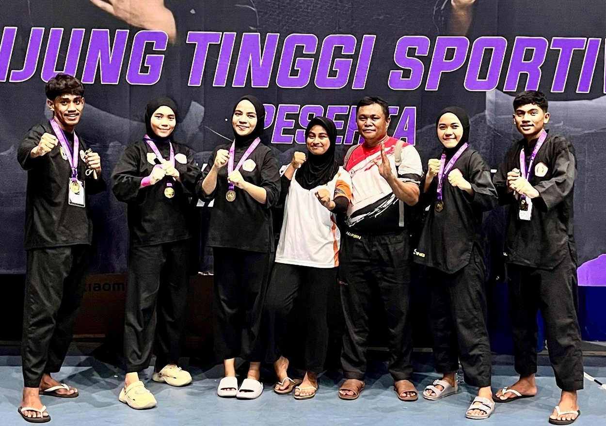 Raih 5 Medali Emas, Maluku Utara Juara Umum Pencak Silat HAKA 2025