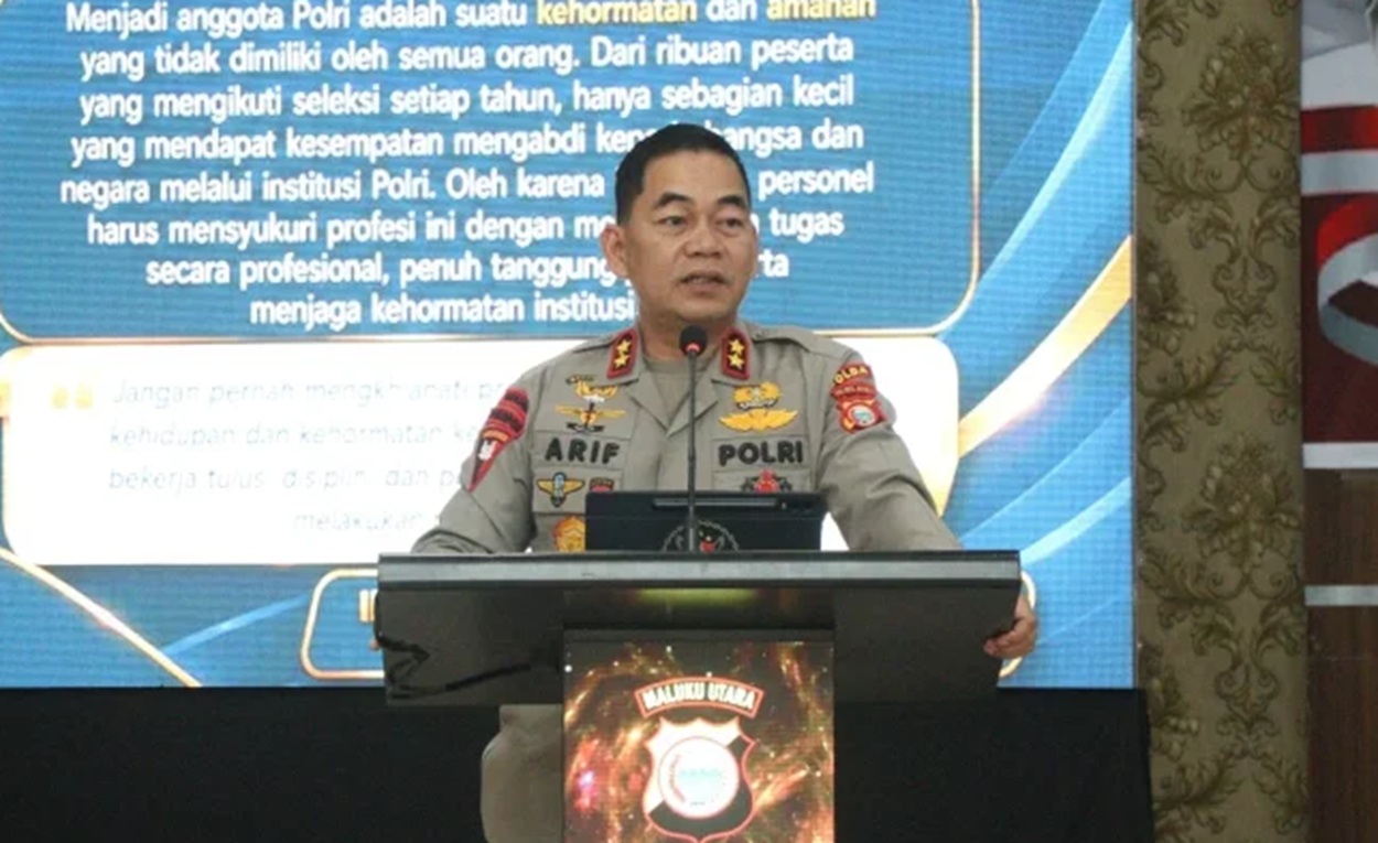 Kapolda Maluku Utara Tancap Gas Perintahkan 7 Jurus Sakti Ini