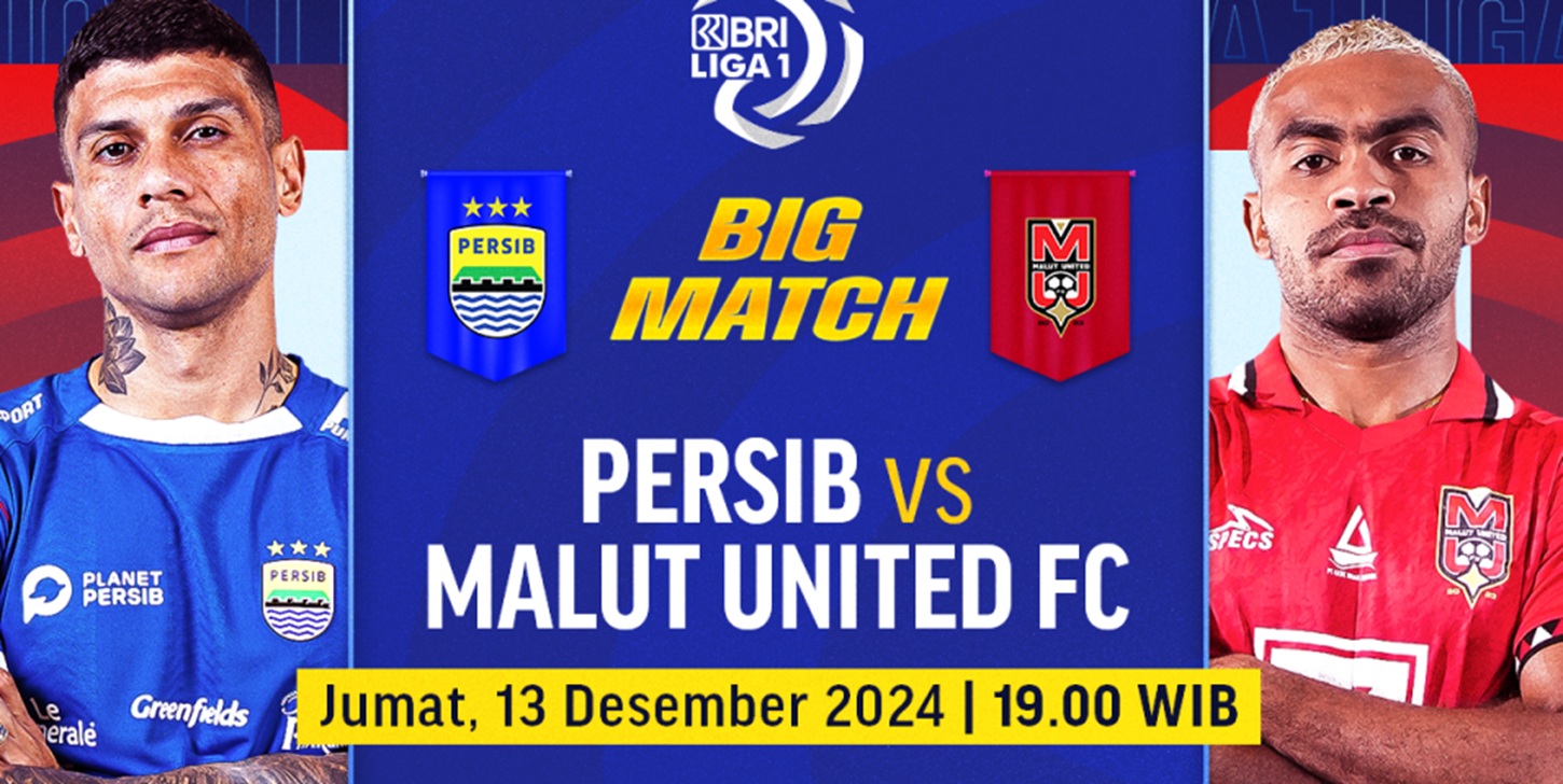 LAGA PALING HOT! Mampukah Persib Bandung Runtuhkan Rekor Tak Terkalahkan Malut United?
