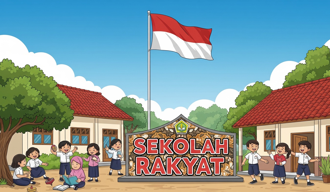 Sekolah Rakyat 2025: Gratis, Boarding, Berbasis AI