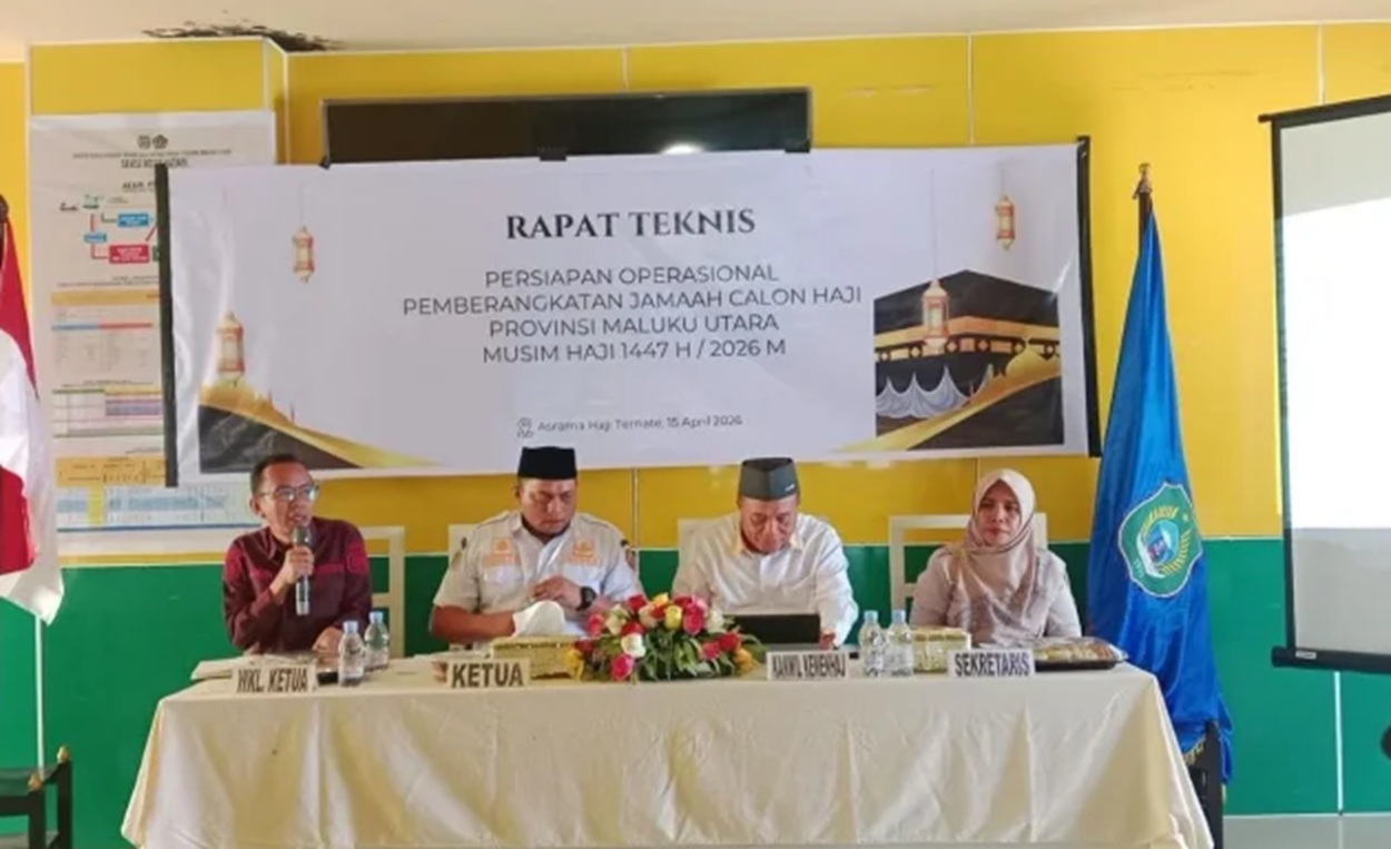 785 JCH Malut Siap Wukuf, PPIHD Rakit Mega Operasi Haji 2026, Terbang 29 April