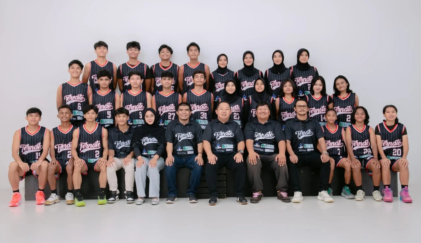 Tim Basket Kota Ternate Targetkan Kawinkan Medali Emas di Porprov V Malut