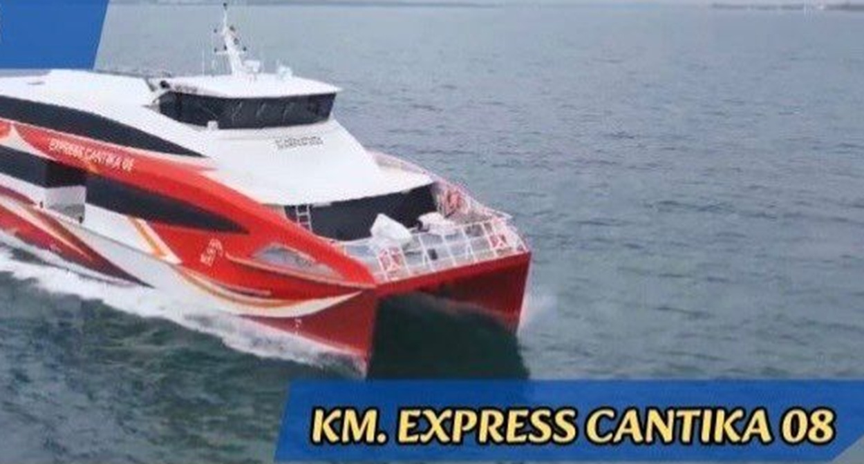 KM Express Cantika 08 Resmi Layani Rute Ternate-Sofifi, Mulai Beroperasi Pekan Depan