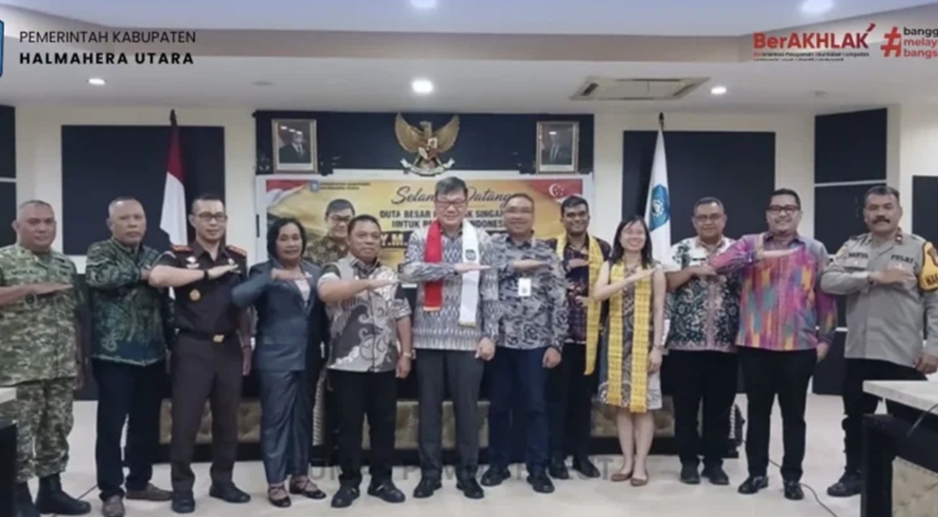 Singapura dan Halmahera Utara Sepakati Kerja Sama Strategis SDM hingga Ekonomi