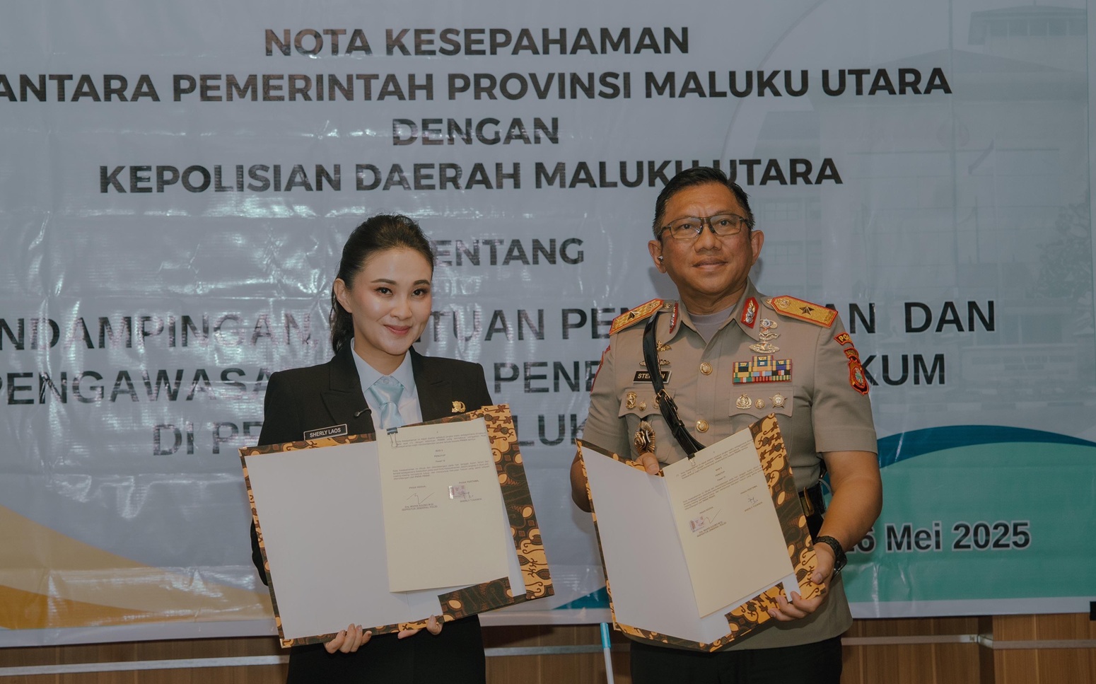 Amankan Pembangunan di Malut, Gubernur Sherly Gandeng Polisi
