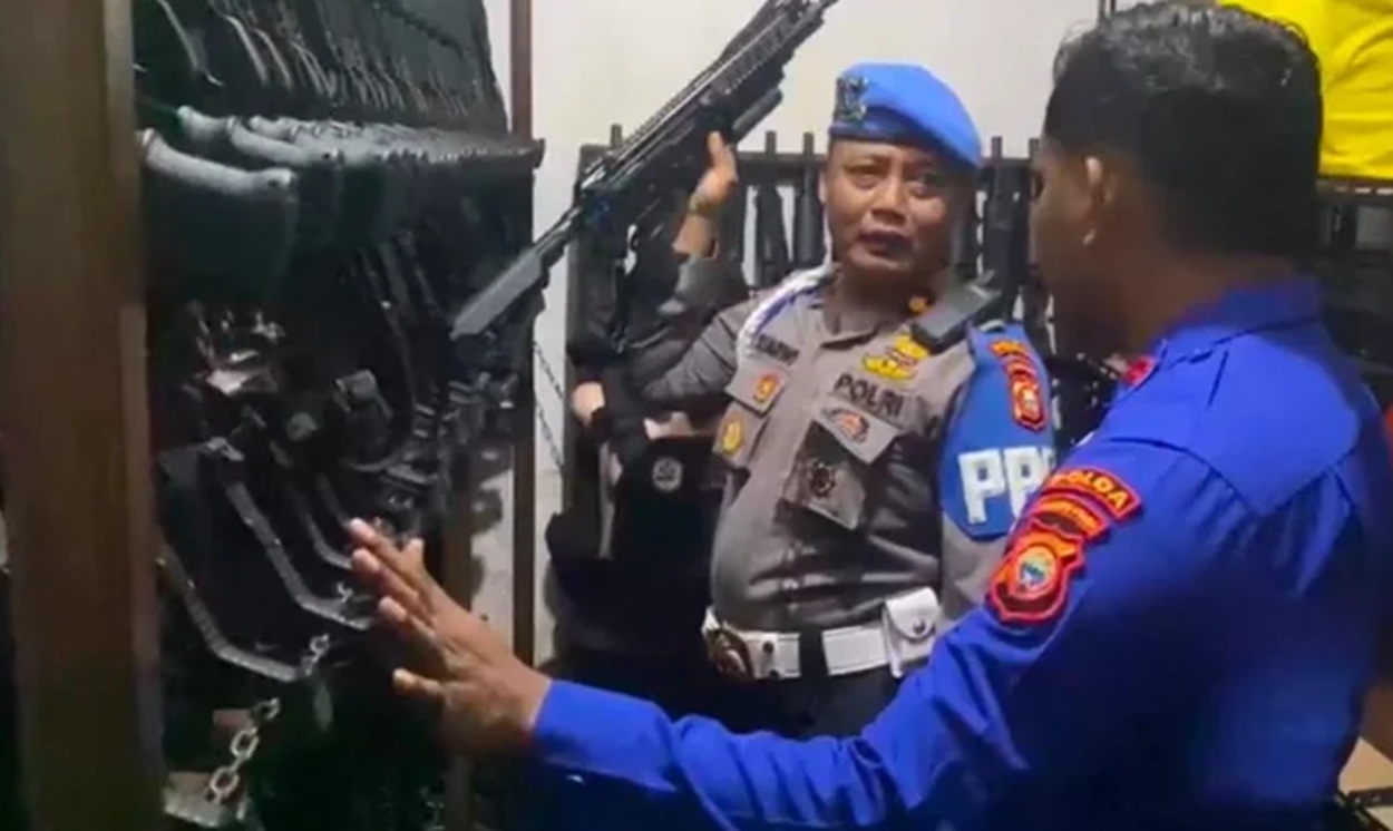 Propam Polda Malut Mendadak Sidak Senjata Api Personel Polairud, Ada Apa?