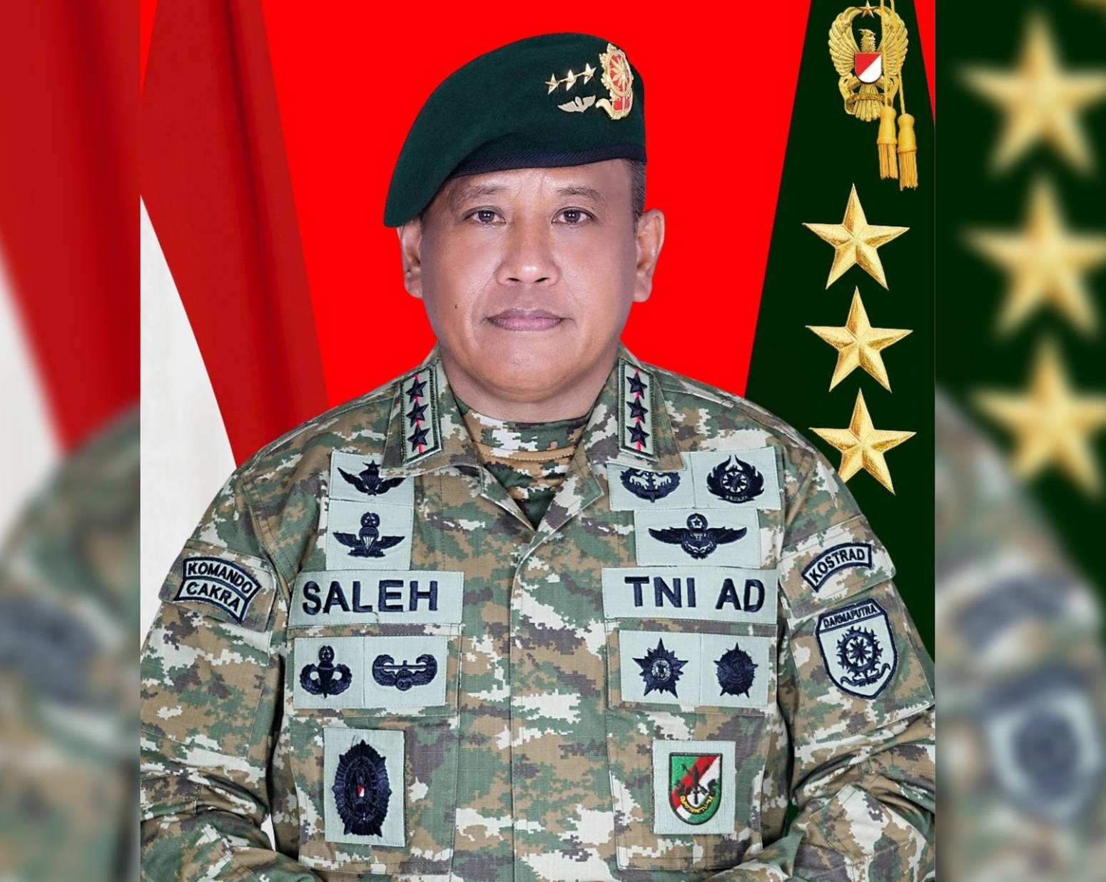 Letjen Saleh Mustafa, Putra Ternate yang Jadi Wakasad