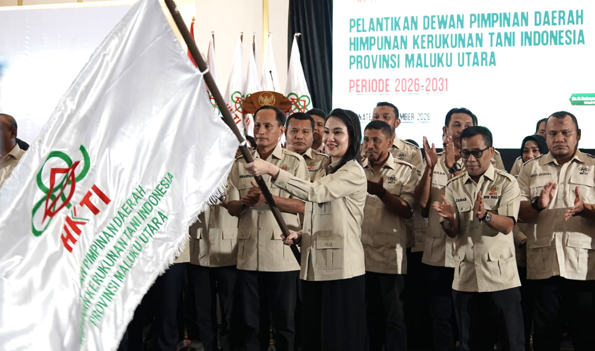 Sherly Tjoanda Resmi Pimpin DPD HKTI Maluku Utara Periode 2026–2031