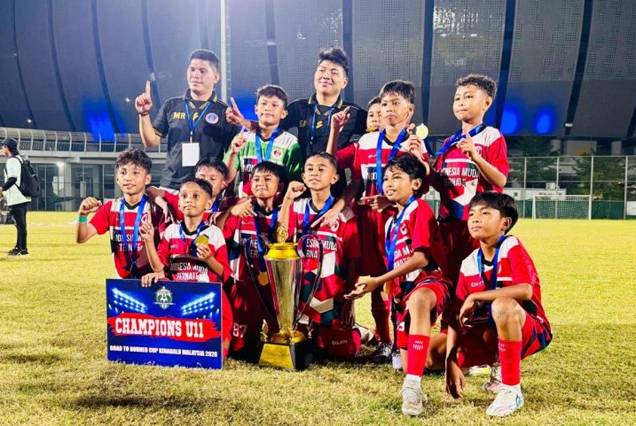 Juara Nasional U-11, IM Ternate Melaju ke Borneo Cup Malaysia 2026