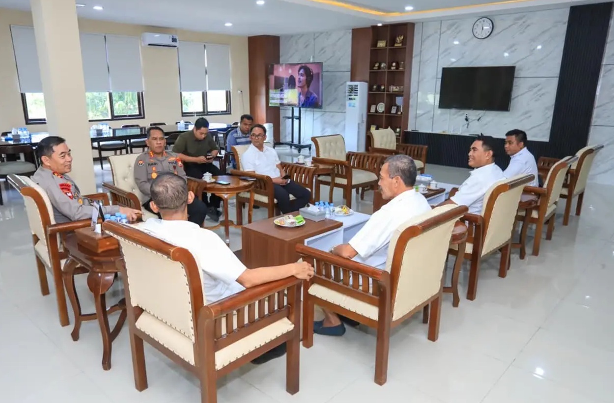 Kapolda Malut dan Gerindra Sepakat Stabilisasi Wilayah Pascakonflik