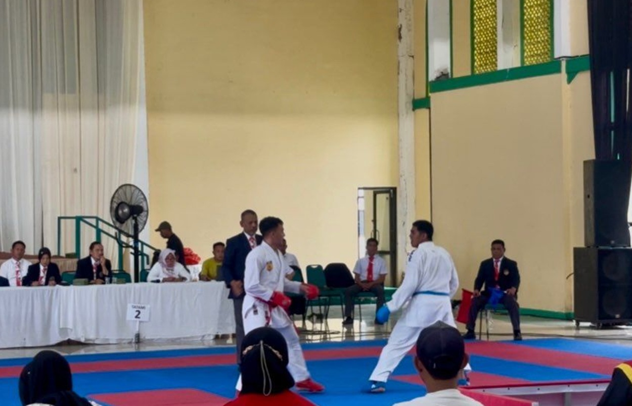 Pertarungan Sengit Dimulai! 600 Karateka Berebut Piala Gubernur Maluku Utara 2025