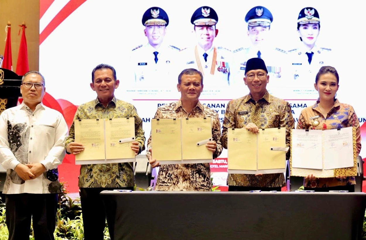 Maluku Utara dan 3 Provinsi Resmi Jalin Kerja Sama Strategis