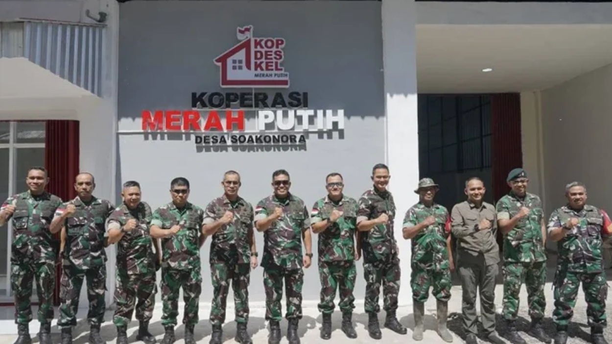 Kawal Program Strategis Presiden, Pangdam XV/Pattimura Amankan KDKMP Merah Putih di Halbar