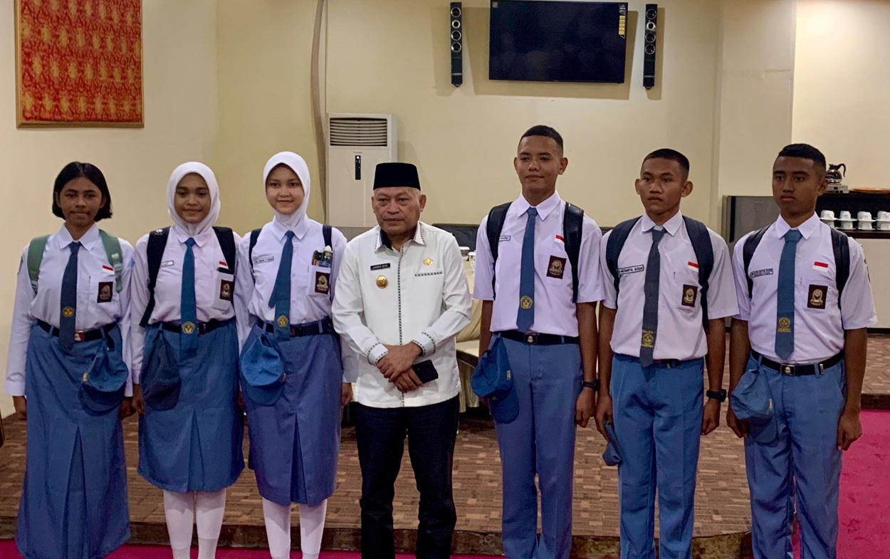 6 Pelajar Maluku Utara Siap Berlaga di Seleksi Paskibraka Nasional 2025