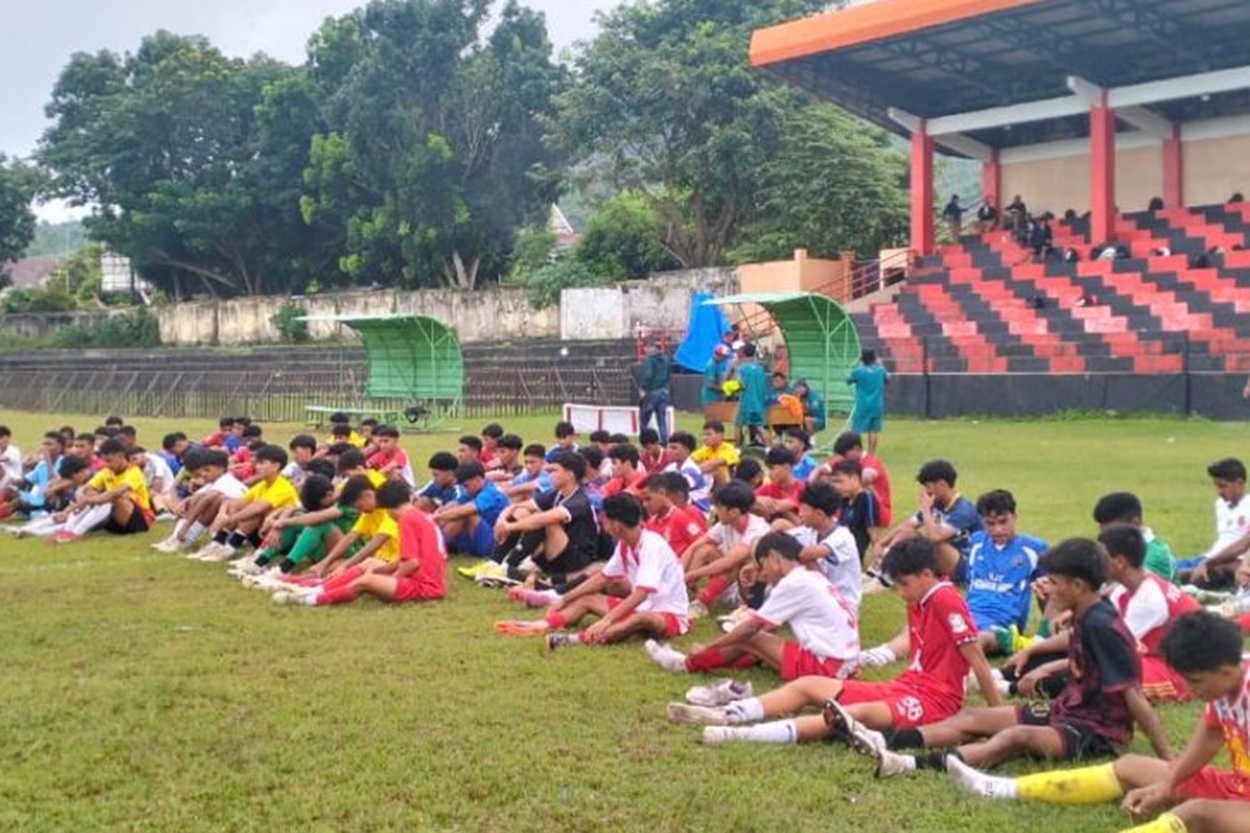 Ratusan Pemain Muda Ikuti Seleksi EPA di Maluku-Malut