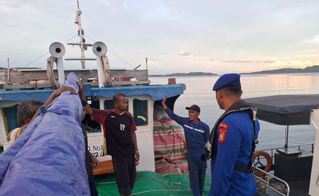Polairud Maluku Utara Perketat Patroli Laut Amankan Perairan Kepulauan Sula