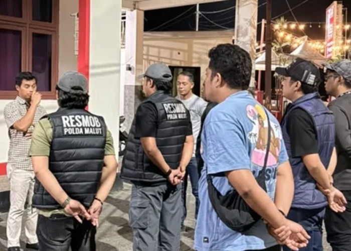 Tim URC Resmob Polda Malut Sisir Titik Rawan Kejahatan di Ternate