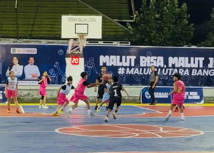 Perbasi dan Dispora Maluku Utara Resmi Buka Turnamen Basket Gubernur Cup II 2026