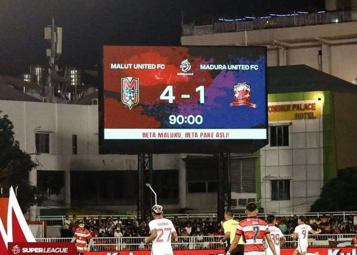 Malut United Gilas Madura United 4-1