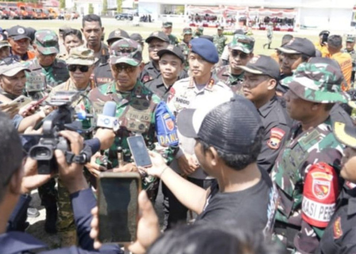 Pangdam Pattimura Komandoi Latihan Besar, Halmahera Tengah Siap Hadapi Banjir Tahunan