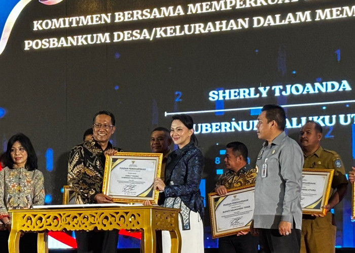 Gubernur Maluku Utara Jadi Duta Posbakum Pertama