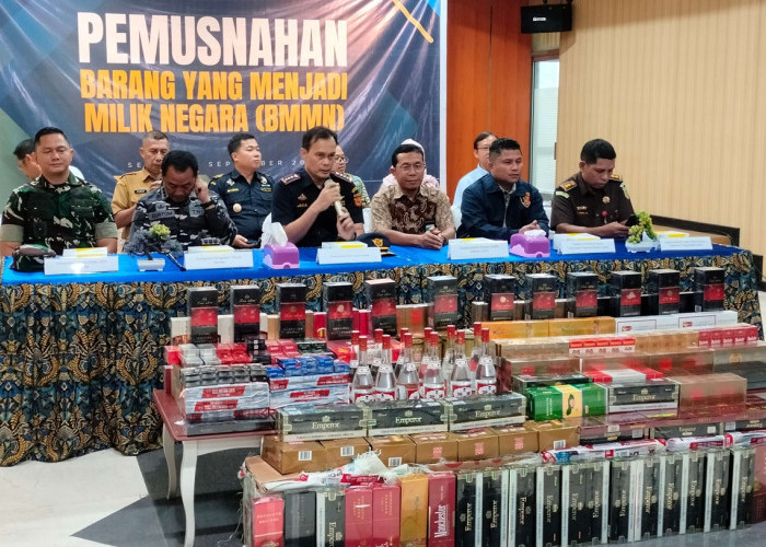 Malut Tegas Lawan Rokok dan Miras Ilegal