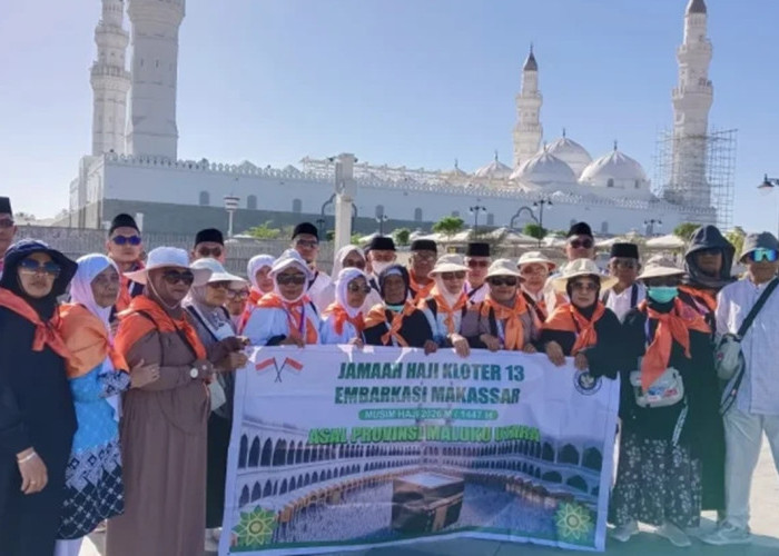 Berburu Pahala Umrah: 393 Jemaah Haji Maluku Utara Ziarahi Masjid Quba