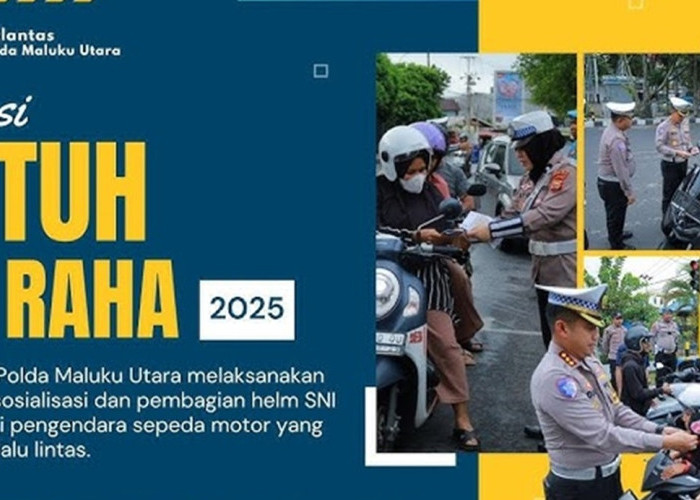 Operasi Patuh Kieraha 2025: Jaring Ribuan Pelanggar Lalu Lintas di Maluku Utara