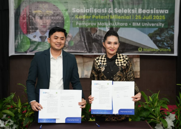 Gubernur Sherly Gandeng BIM University untuk Lahirkan Petani Muda Berprestasi