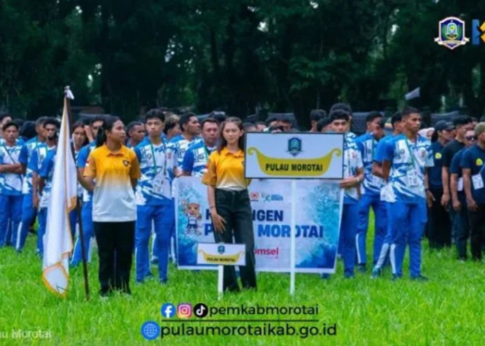 Bupati Rusli Sibua Hadir di Tobelo, Suntik Motivasi Atlet Pulau Morotai di Porprov V Malut